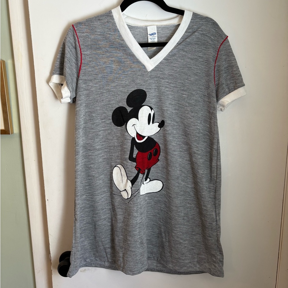 Vintage Mickey Mouse Paper Thin Nightgown